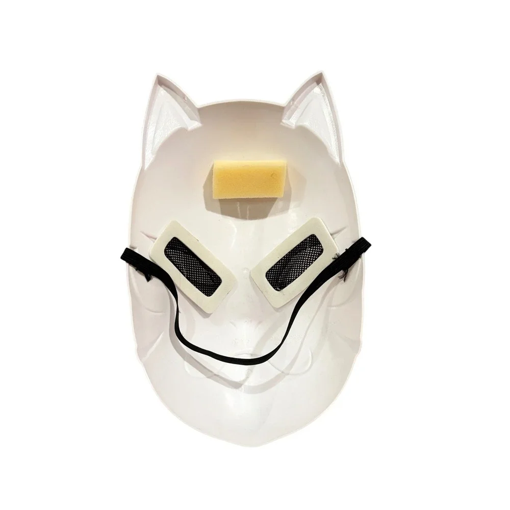 Naruto Anbu Black Ops Fox Mask WhiteRed Official Cosplay Anime Costume Accessory